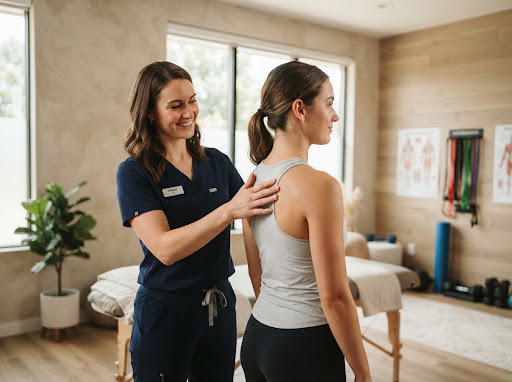 Evaluación postural individual por kinesióloga